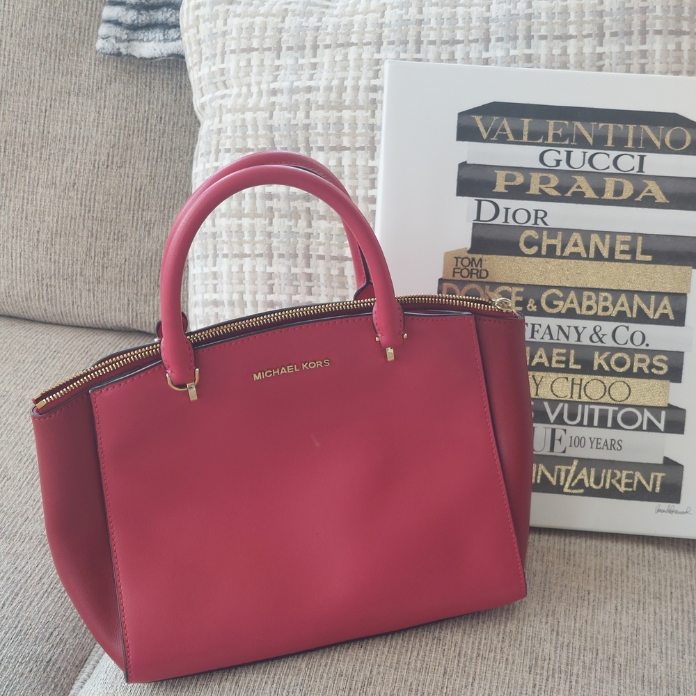 Michael Kors Handbag Red